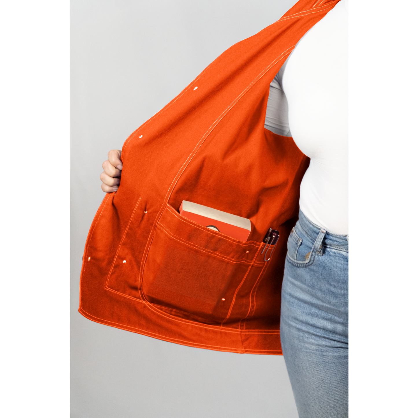 dust jacket — orange