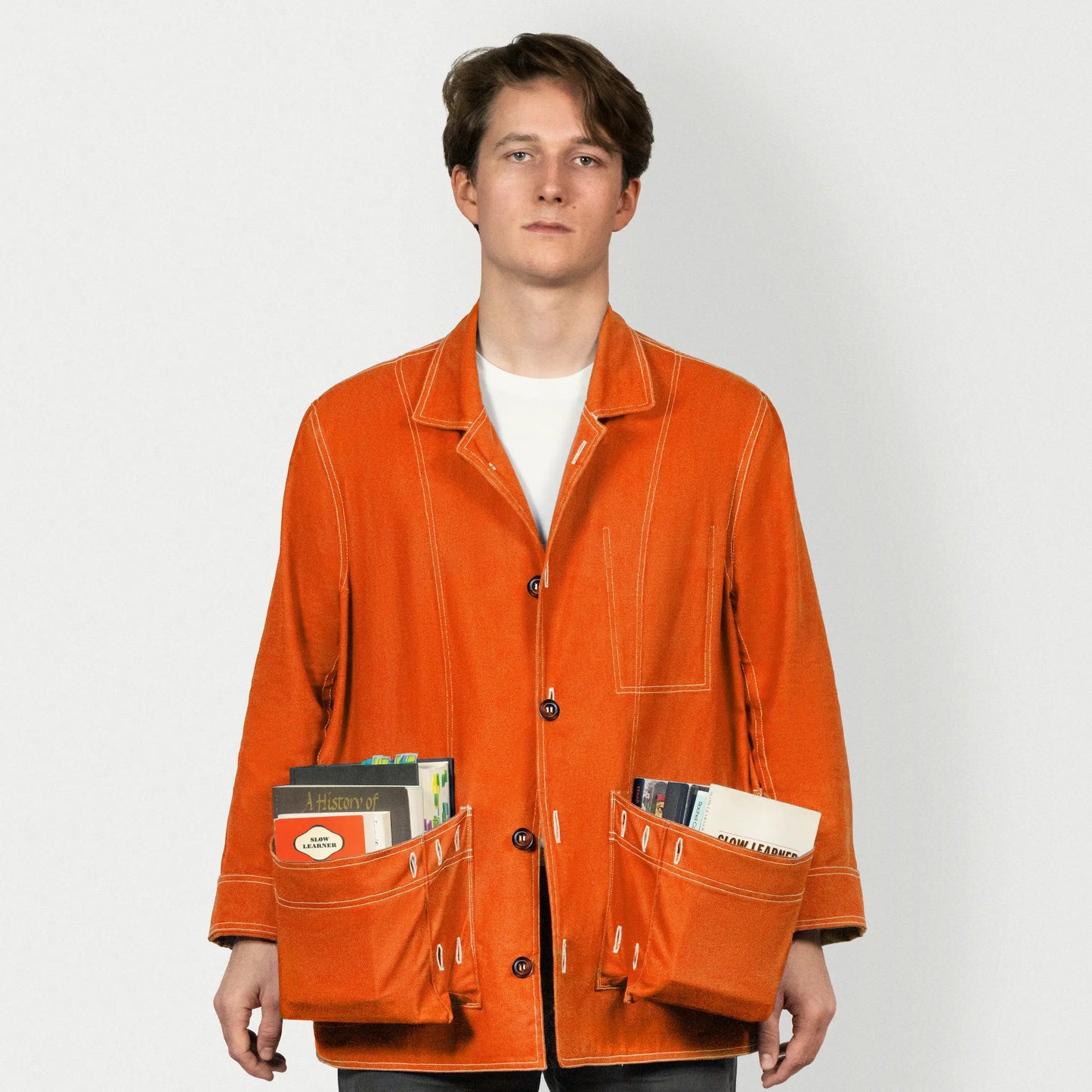 dust jacket — orange