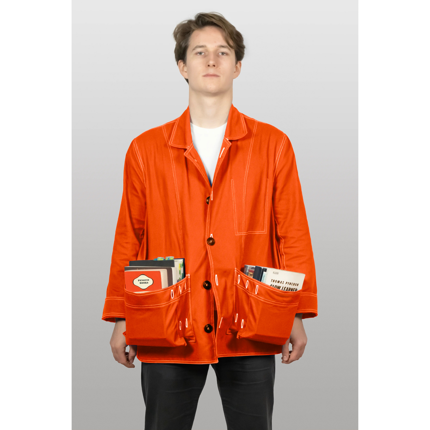 dust jacket — orange