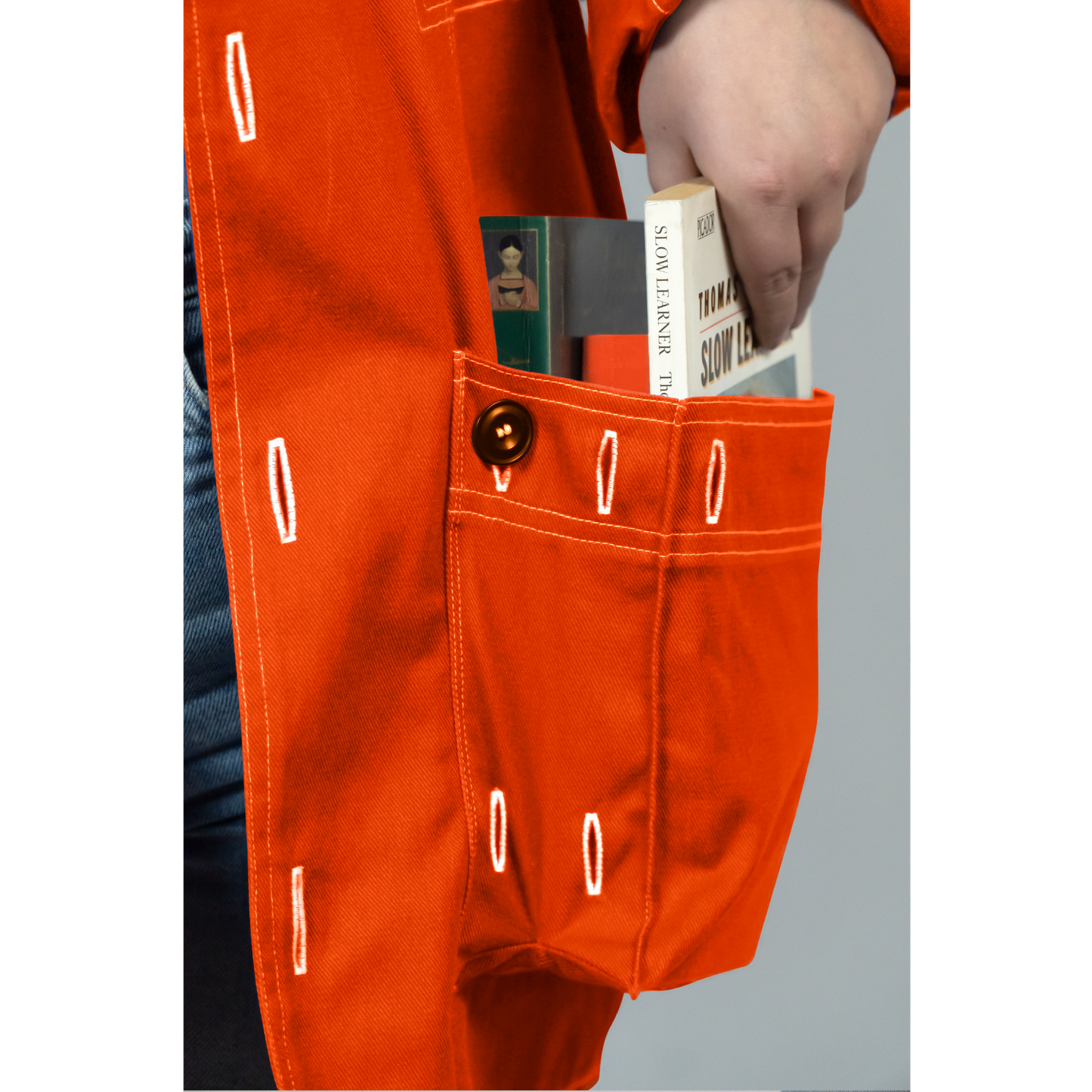 dust jacket — orange