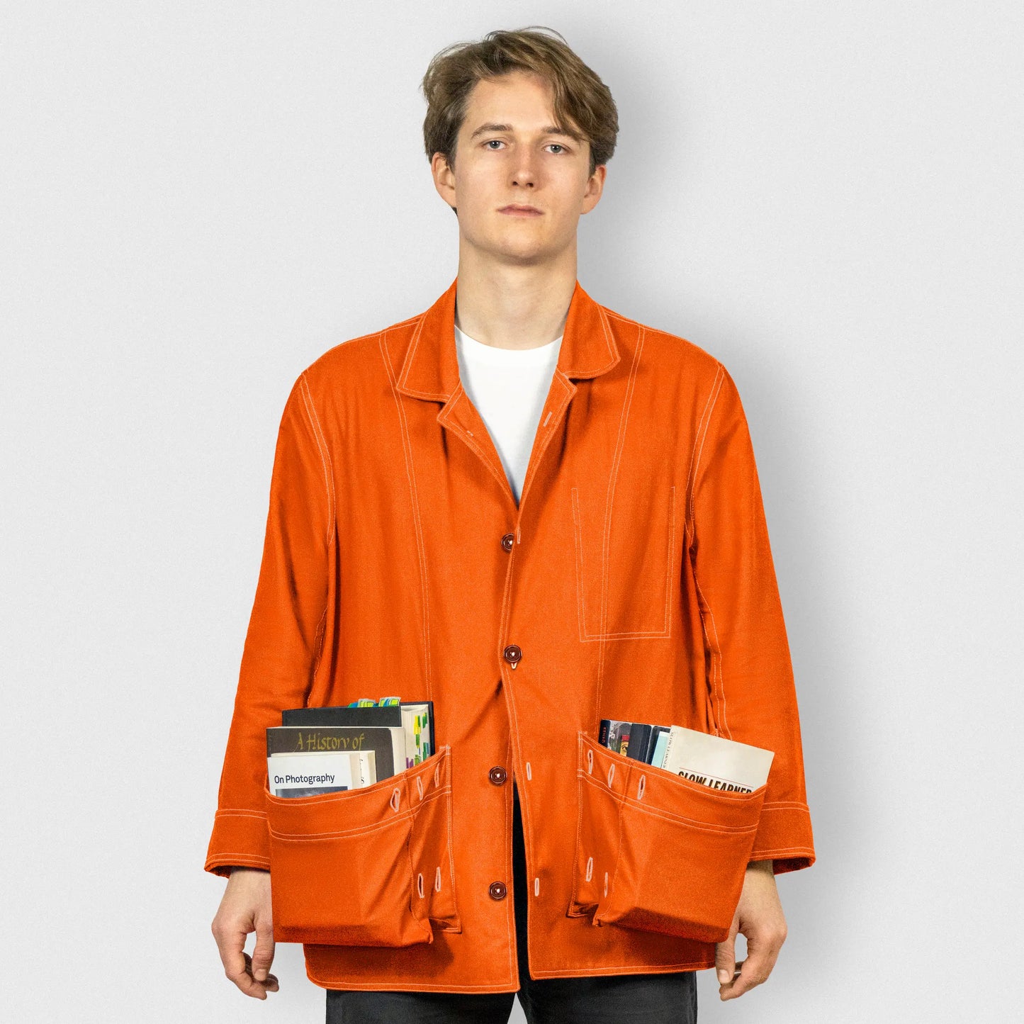 dust jacket — orange