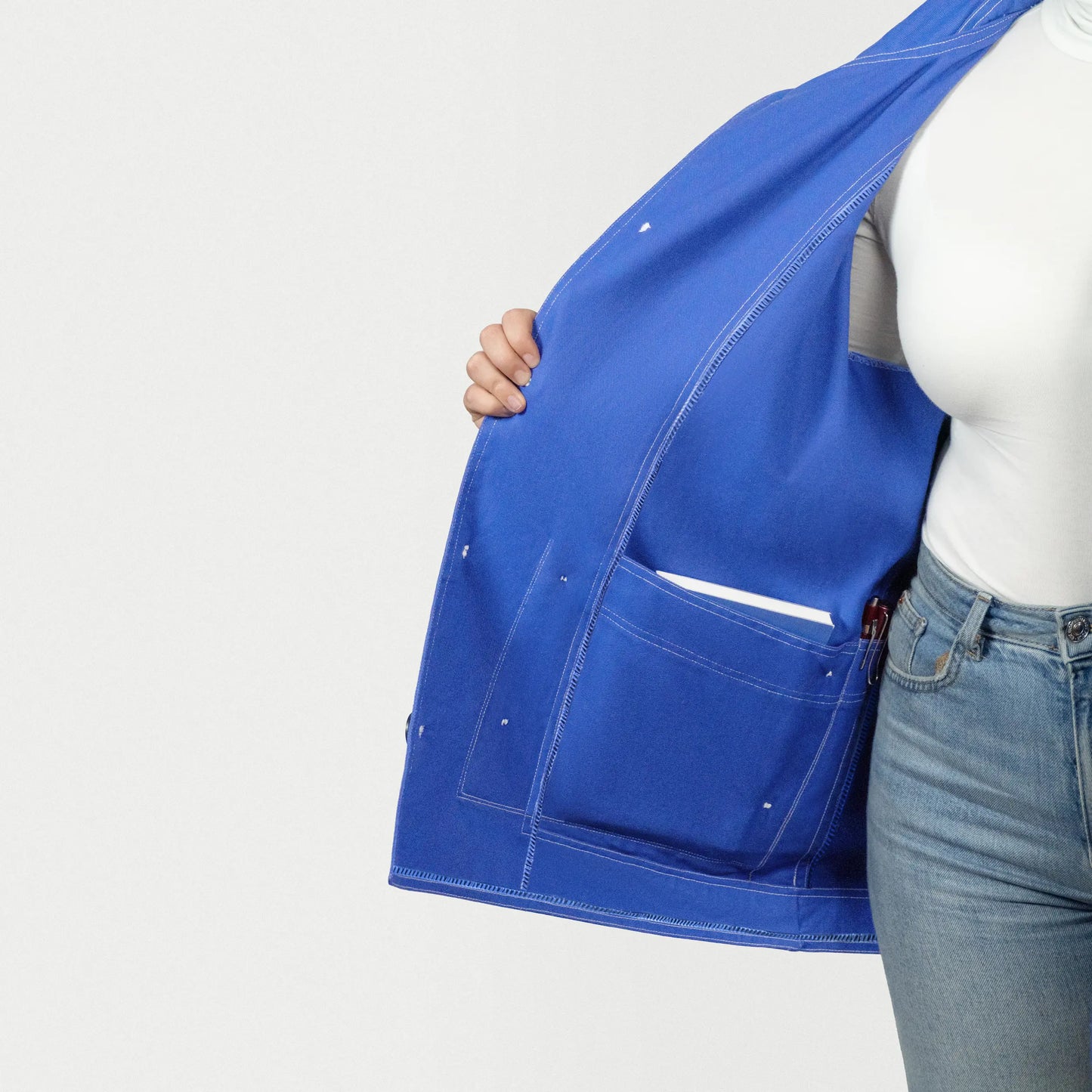dust jacket — blue