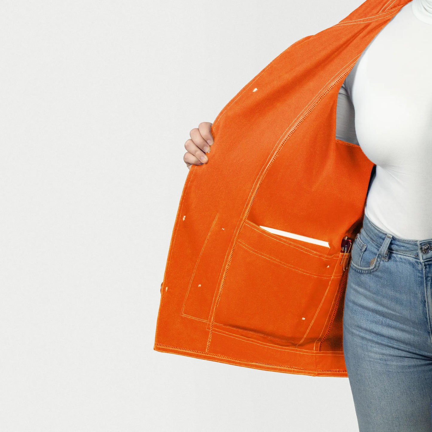 dust jacket — orange