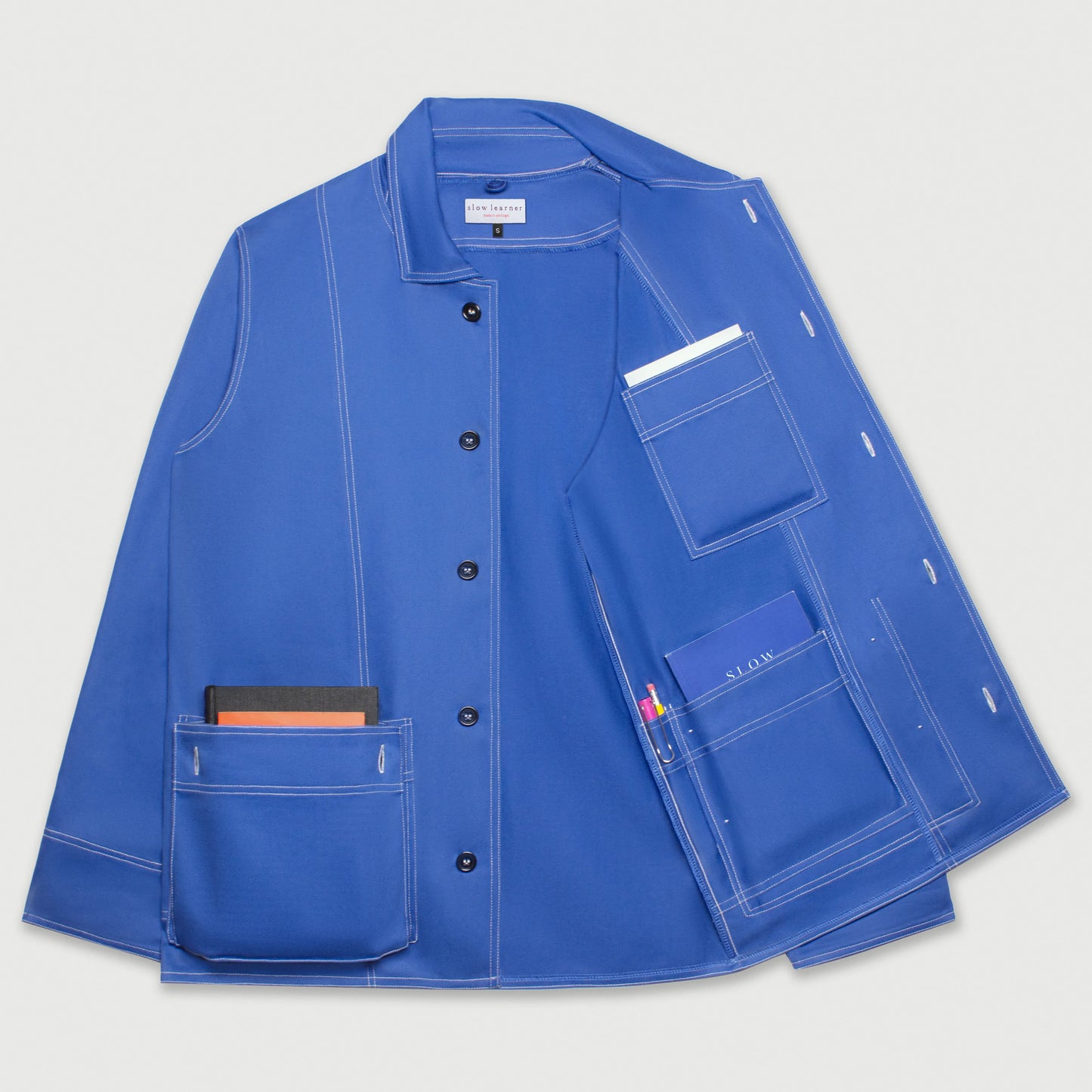 dust jacket — blue