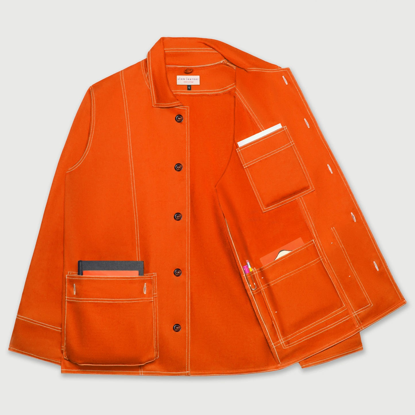 dust jacket — orange