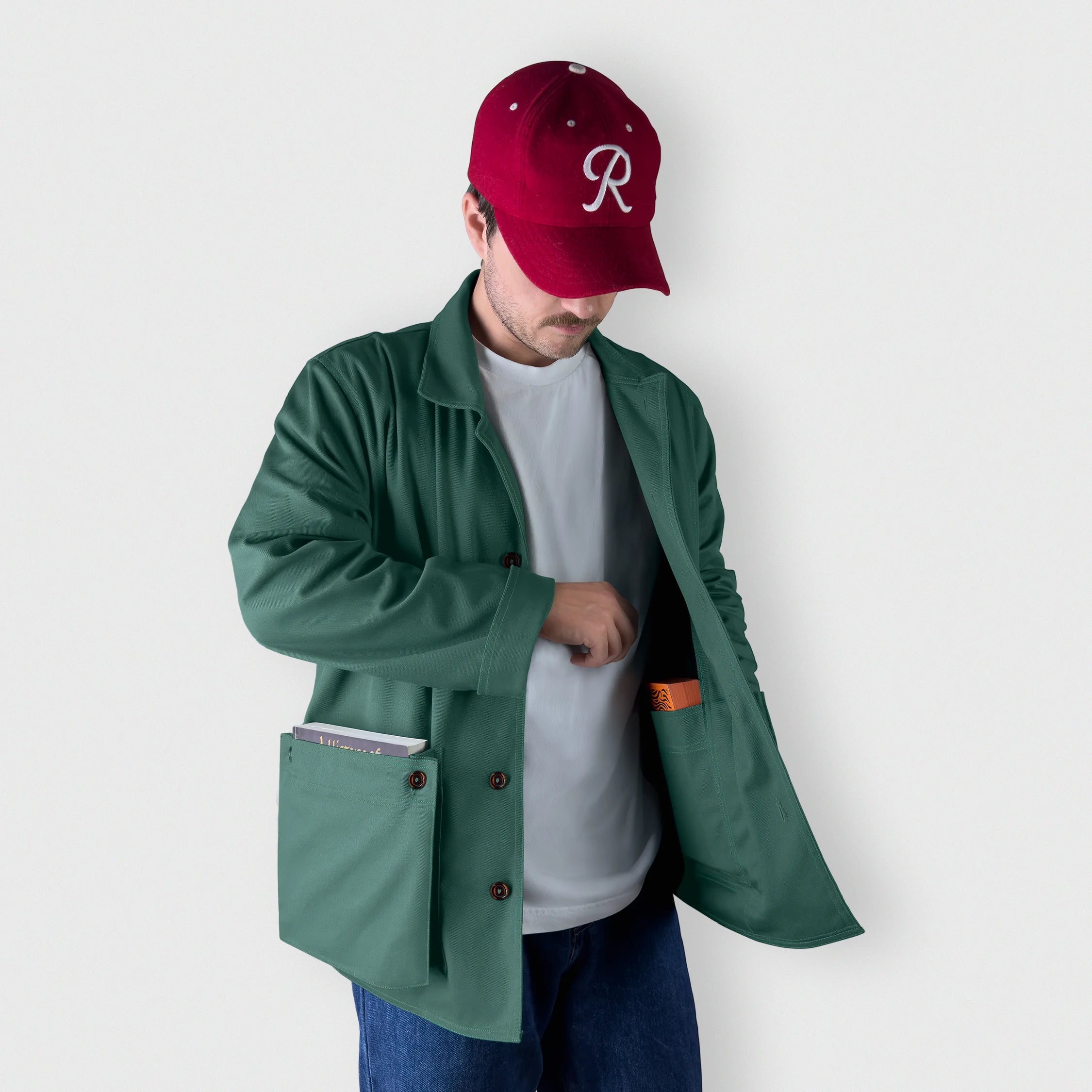 dust jacket - green