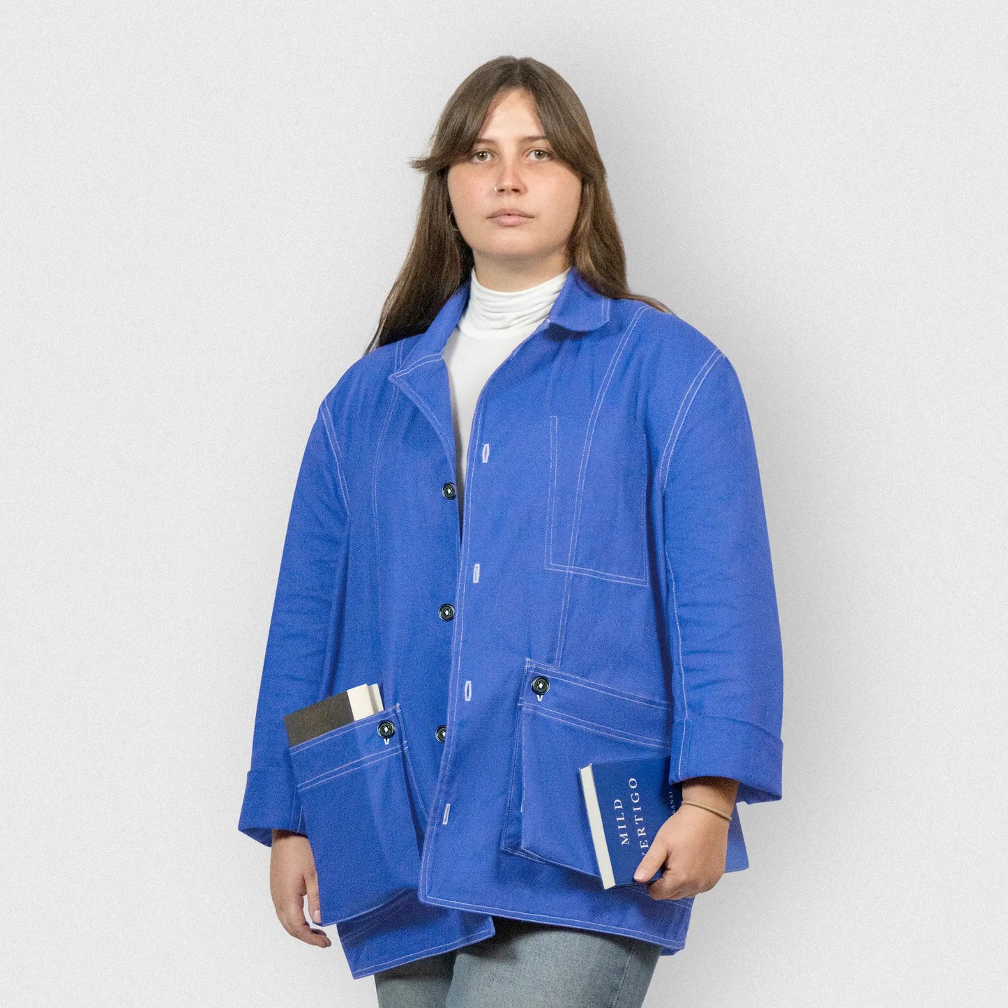 dust jacket — blue