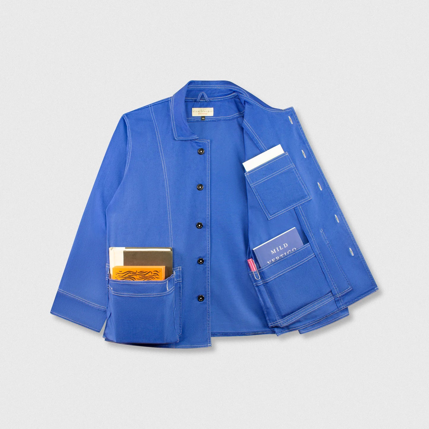 dust jacket — blue
