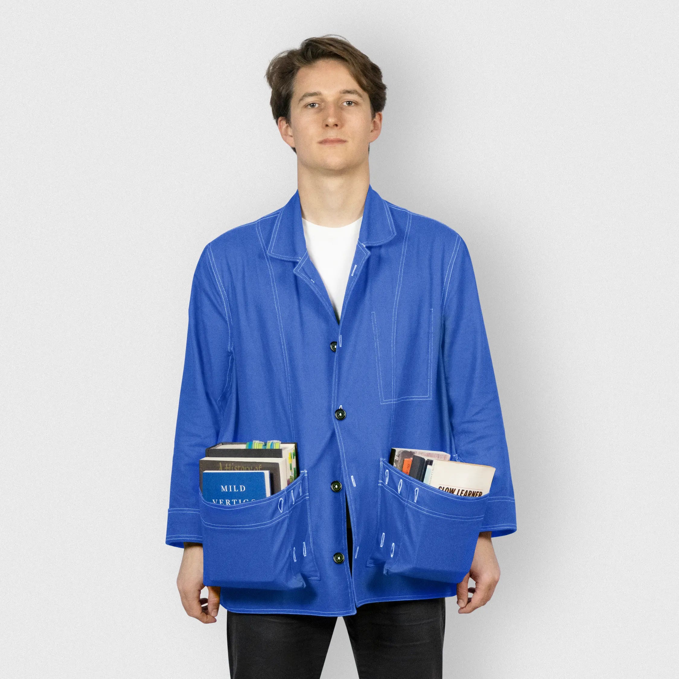 dust jacket — blue