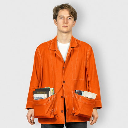 dust jacket - orange