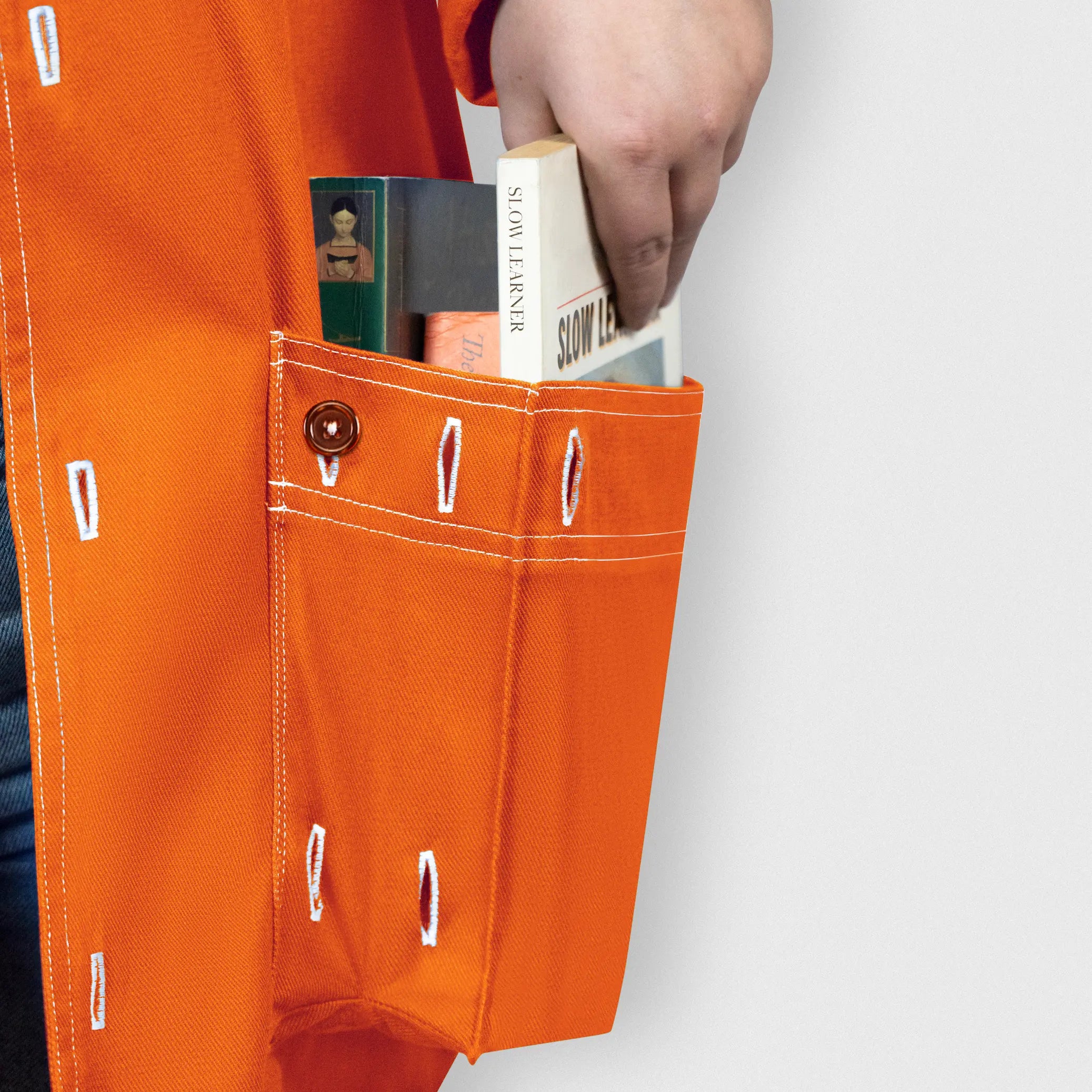 dust jacket - orange